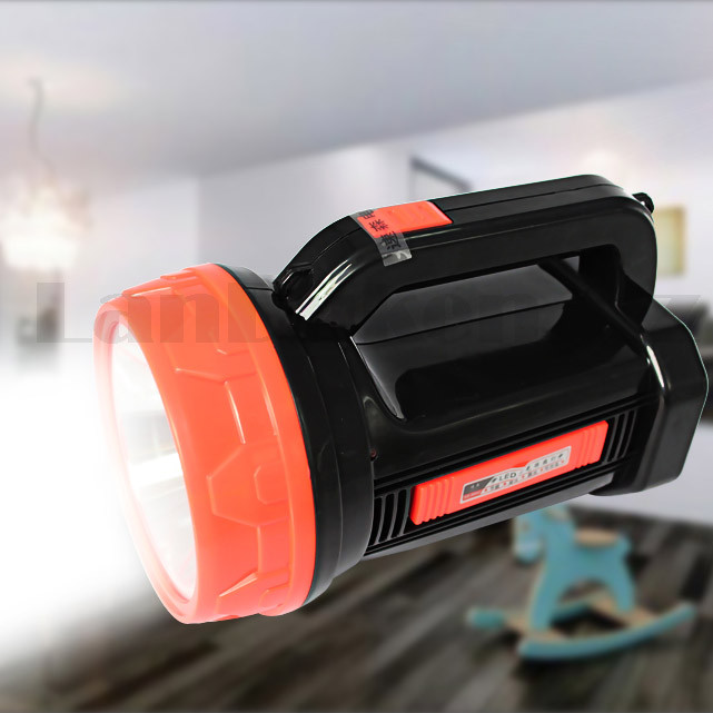 Ручной аккумуляторный фонарь прожектор светодиодный LED LD 703 2 режима - фото 3 - id-p93971700