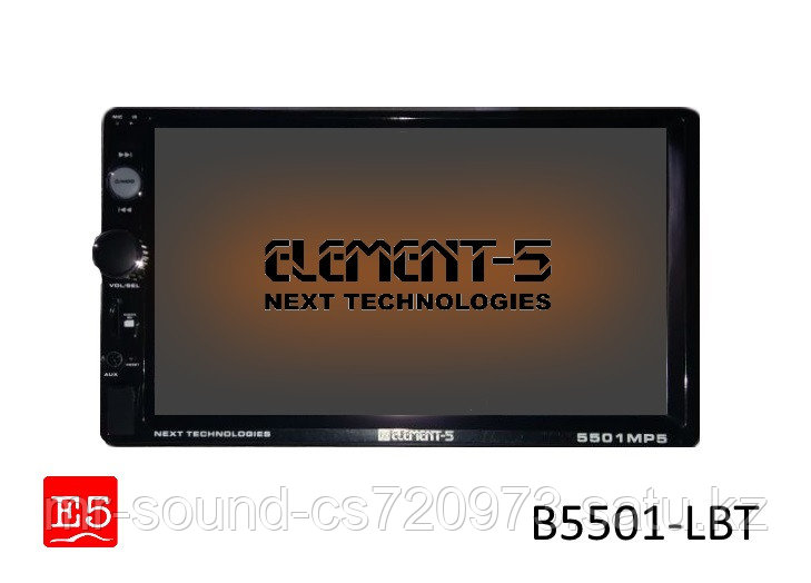 2DIN Автомагнитола "5-Element" E5-B5501 Bluetooth d "6.2"
