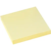 Блок самоклеящийся (стикеры) BRAUBERG, ПАСТЕЛЬНЫЙ, 76х76 мм, 100 листов, желтый, 122690, фото 2