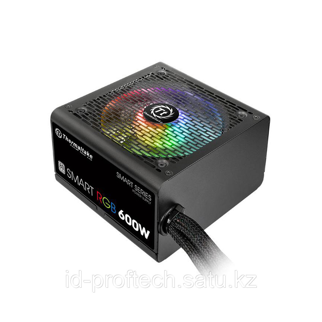 Блок питания, Thermaltake, Smart RGB 600W (PS-SPR-0600NHSAWE-1), 600W, ATX, 80 PLUS®, APFC, 20 4 pin, 4 4pin,