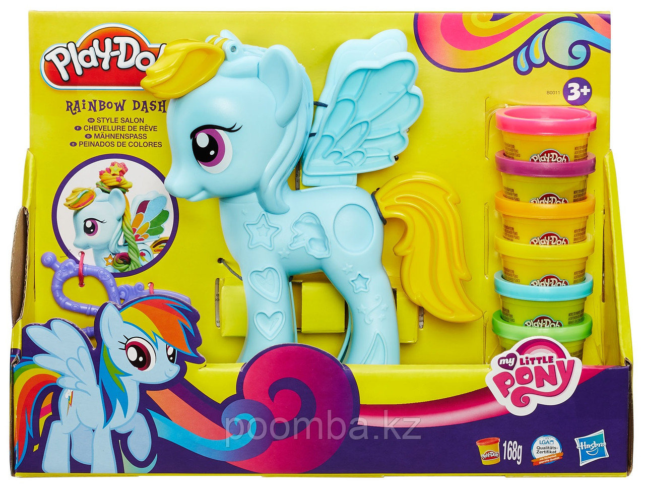 Игровой набор Hasbro Play-Doh Стильный салон Рэйнбоу Дэш