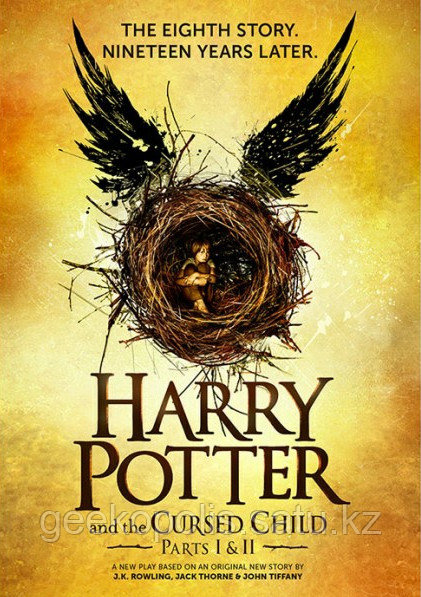 Книга "Harry Potter and the Cursed Child", Мягкий переплет
