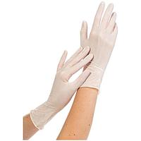 Перчатки медицинские Benovy, нитрил, нестерильные, текстурированные на пальцах, белые, размер ХL, 100 пар