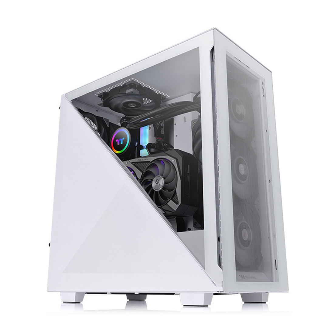 Компьютерный корпус Thermaltake Divider 300 TG Snow