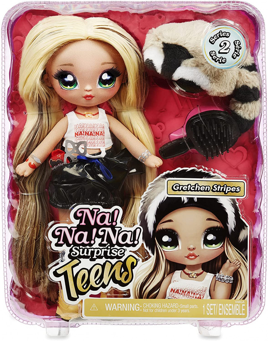 Кукла Na Na Na Surprise Teens 2 серия Gretchen Stripes - фото 1 - id-p93982054