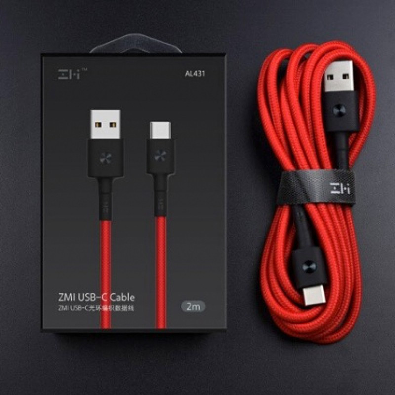 Кабель Xiaomi ZMI USB - Type-C длинной 2 метра Оригинал. Арт.6790