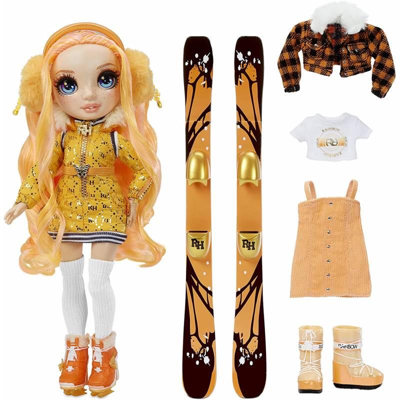 Кукла Rainbow High ЗИМНИЕ КАНИКУЛЫ WINTER BREAK POPPY ROWAN - ОРАНЖЕВАЯ МОДНАЯ КУКЛА