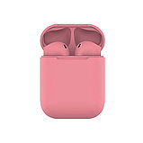 Наушники беспроводные с зарядным боксом TWS AIR SOFT, цвет розовый, фото 2