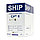 Кабель сетевой SHIP D165S-P Cat.6 UTP 30В PVC, фото 3