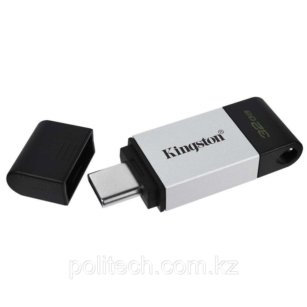 USB Флеш 32GB 3.0 Kingston DT80, 32GB металл
