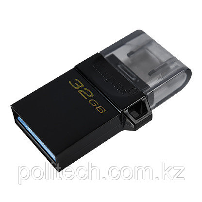 USB Флеш 64GB 3.0 Kingston OTG DTDUO3G2, 64GB черный