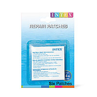 Набор для ремонта надувных изделий Intex 59631NP (в упаковке 6 шт заплаток)
