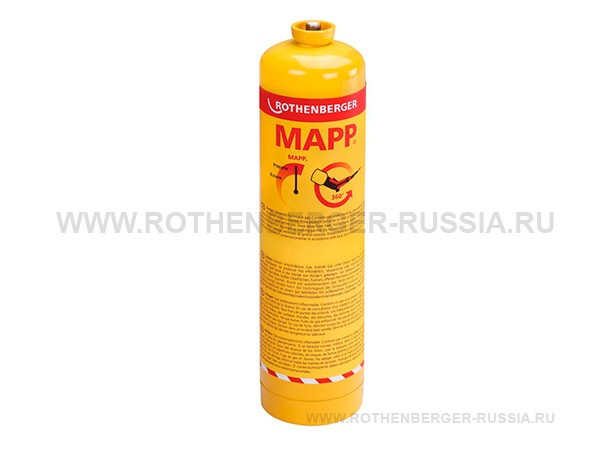 Газовый баллон MAPP GAS 35521-B Rothenberger (Мапп Газ) - фото 1 - id-p93988884
