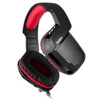 Наушники SVEN AP-G858MV, черный/ красный