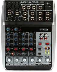 BEHRINGER Q802USB Аналоговый микшерный пульт