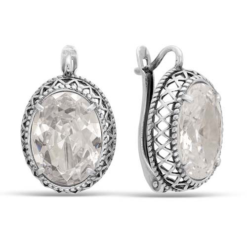 Серьги Красная Пресня , фианит, ажурное 3387612