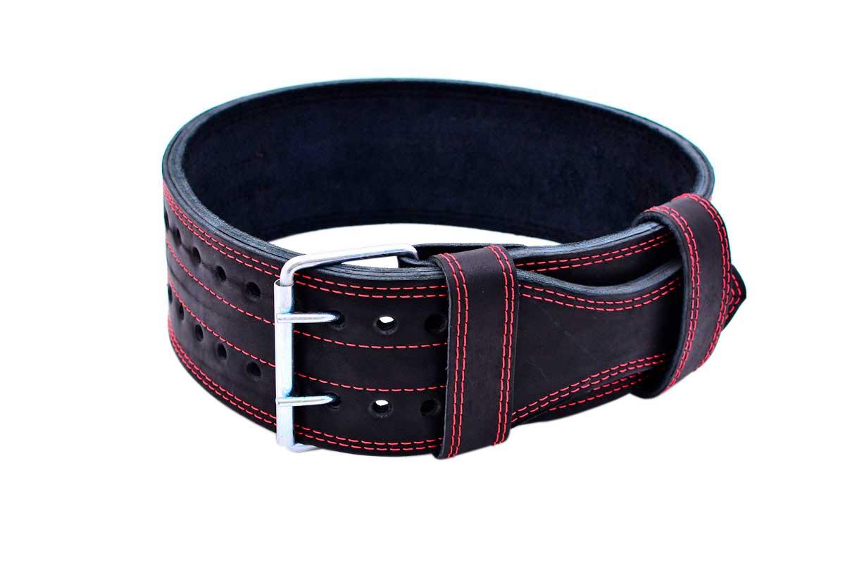 Пояс с пряжкой, 2 слоя, 10 см (XXL (100-120 см))