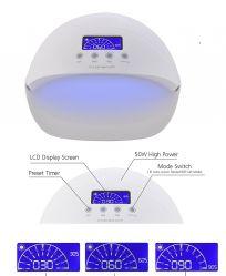 UV-LED лампа  50 Ватт (таймер, датчик движения,дисплей)