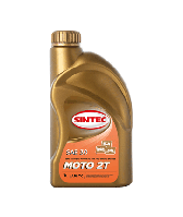 Моторное масло Sintec масло для двухтактных двигателей Moto 2T канистра 1 л