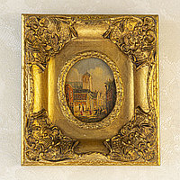 «Городской пейзаж». Происхождение Привезена из Голландии. Современная картина. Материал Масло.