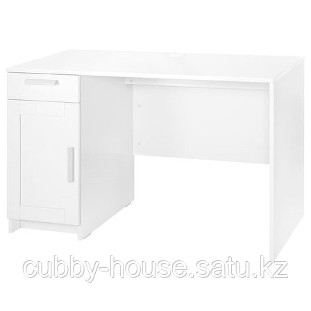 BRIMNES БРИМНЭС Письменный стол, белый, 120x65 см, фото 2