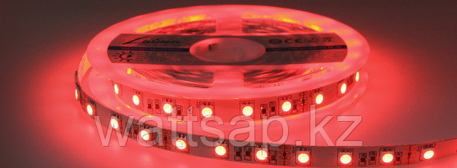 Светодиодная лента 5050 красного цвета 60 светодиодов на метр IP65 - фото 1 - id-p10905762