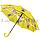 Зонт детский Мини Маус трость 66 сантиметров желтый, фото 2