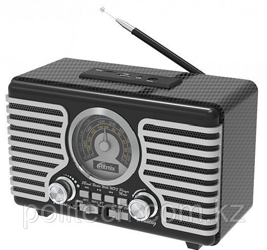 Радиоприемник портативный Ritmix RPR-095 серый