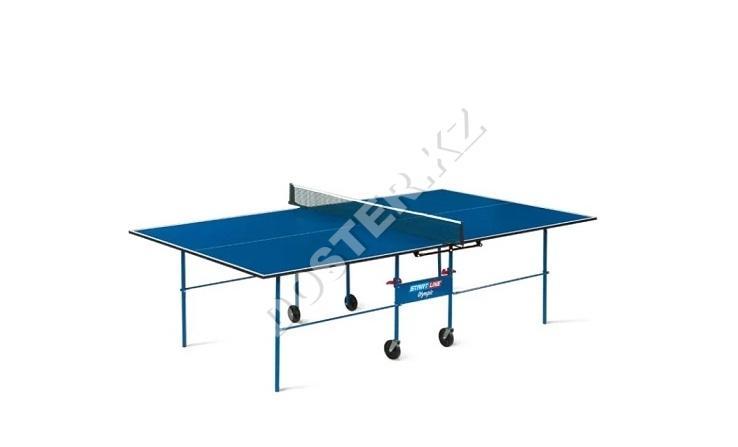 Теннисный стол Start Line Olympic BLUE с сеткой - фото 1 - id-p94003391