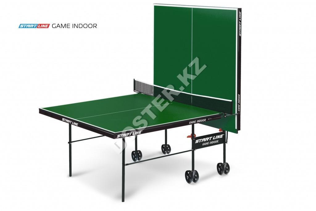 Теннисный стол Start Line Game Indoor с сеткой (синий, зеленый) - фото 3 - id-p94003605