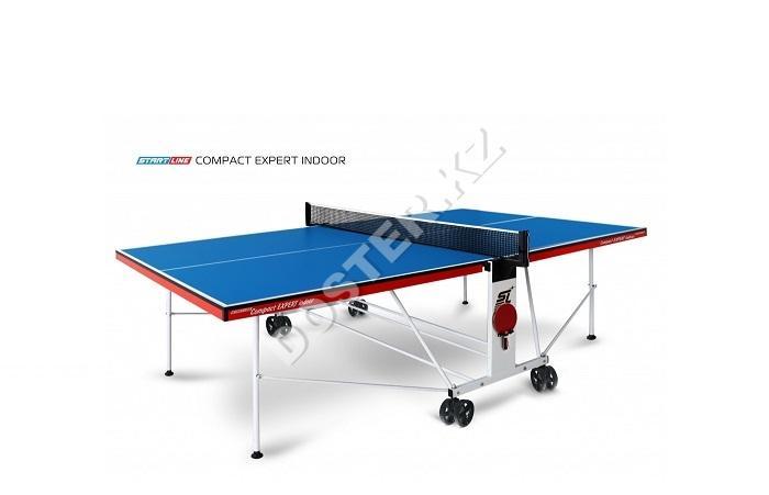 Теннисный стол Compact Expert Indoor с сеткой (синий, зеленый)