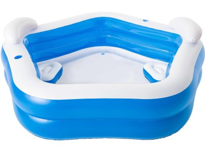 Бассейн Bestway 54153 белый-синий