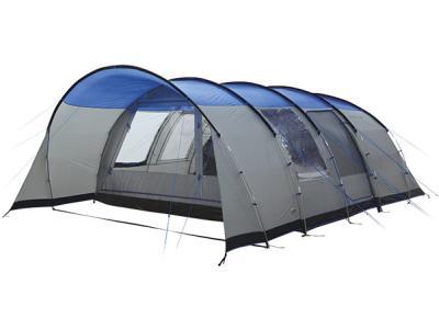 Палатка High Peak Leesburg 6 серый-голубой