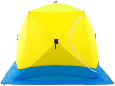 Палатка Стек КУБ Long желтый