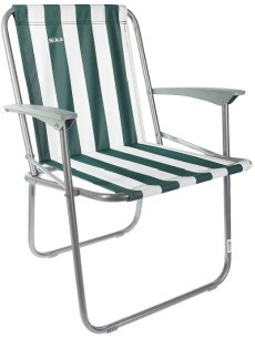 Садовый стул Nika КС4 3391214 зеленый-белый