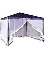 Садовый шатер Green Glade 1033 синий-белый