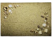 Коврик для ванной Доляна Песчаный пляж 2353252 80х120 желтый