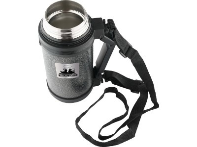 Термос THERMOS 1.2 л ThermoCafe HAMMP-1200-F&H серый - фото 3 - id-p94006847