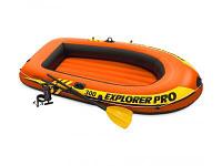 Надувная лодка Intex Exlorer Pro 300 Set 58358NP оранжевый
