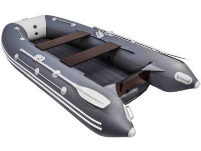 Надувная лодка Таймень LX 3600 НДНД серый - фото 2 - id-p94005108