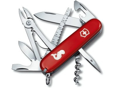 Нож Victorinox Angler 1.3653.72 красный