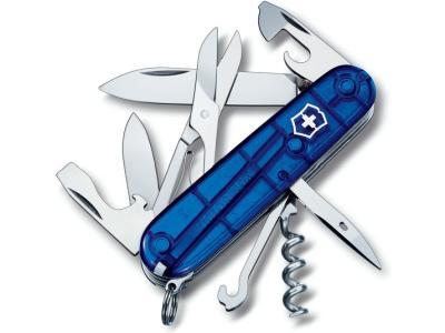 Нож Victorinox Climber Translucent 1.3703.T2 синий