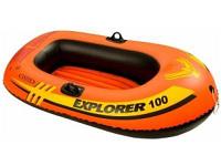 Надувная лодка Intex 58329NP 100 оранжевый