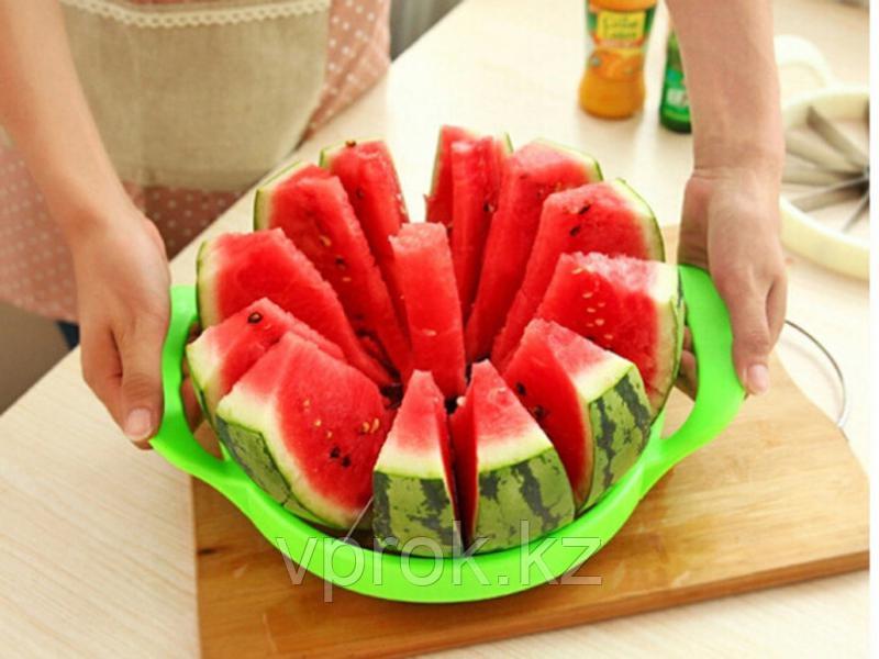Круглый нож Melon Cutter для нарезки арбуза, дыни ананаса, 20 см - фото 2 - id-p94007945