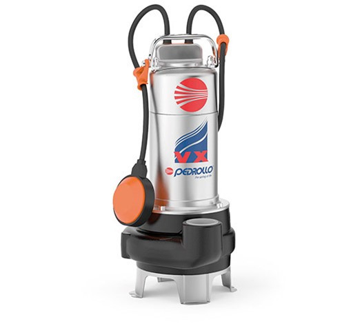 Погружной электронасос для канализационных вод PEDROLLO VX VORTEX VXm 10/50 N*^ 10.20.09.100