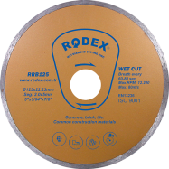 Алмазный отрезной диск для мокрой резки по кафелю RRB105