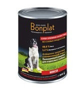 Bonplat meat assortment мясо, влажный корм для собак всех пород