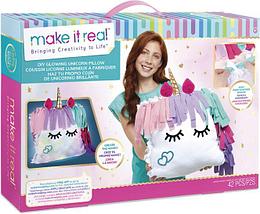 Набор для творчества Make It Real Подушка Единорог с подсветкой  Unicorn Light Up Pillow №14553