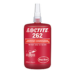 Loctite 262  (красный) флуоресцирующий под действием УФ 250 мл