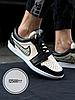Кеды Nike Dior Jordan низ чер беж